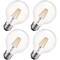 Luxrite G25 LED Light Bulbs 5W (60W Equivalent) 550LM 5000K Bright White Dimmable E26 Base 4-Pack LR21620-4PK - alternate 1
